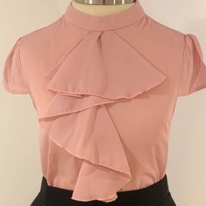 NWOT SHEIN Blush Blouse